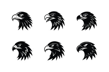 eel face fangs vector art silhouette