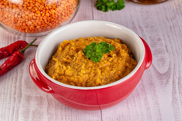 Indian cuisine - Lentil vegan dal
