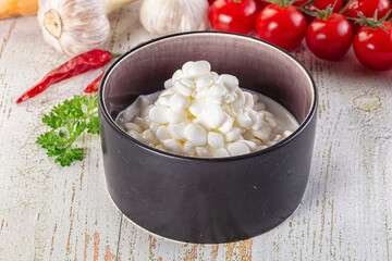 Grain cottahe cheese for breakfast