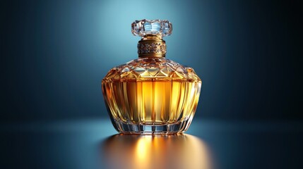 Luxurious perfume bottle
