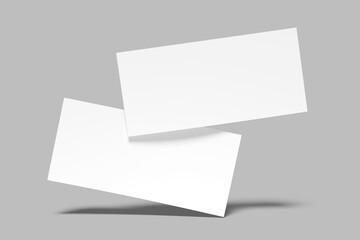 gift voucher blank mockup
