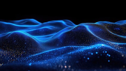 Obraz premium Abstract digital waves (5)