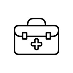 Icon of a doctorchest / first aid kit