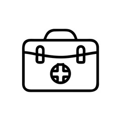 Icon of a doctorchest / first aid kit