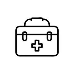 Icon of a doctorchest / first aid kit