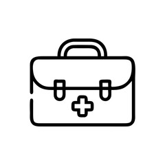 Icon of a doctorchest / first aid kit