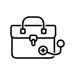 Icon of a doctorchest / first aid kit