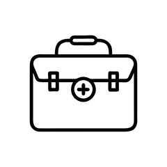 Icon of a doctorchest / first aid kit