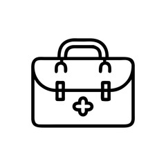 Icon of a doctorchest / first aid kit
