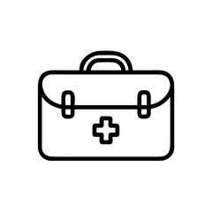 Icon of a doctorchest / first aid kit