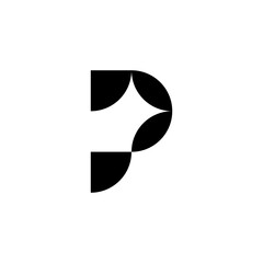 letter P logo