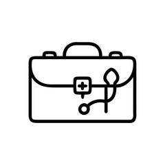 Icon of a doctorchest / first aid kit