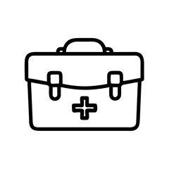 Icon of a doctorchest / first aid kit