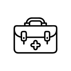 Icon of a doctorchest / first aid kit
