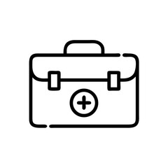Icon of a doctorchest / first aid kit