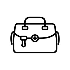 Icon of a doctorchest / first aid kit