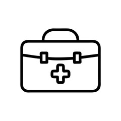 Icon of a doctorchest / first aid kit