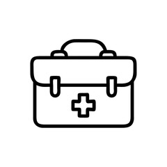 Icon of a doctorchest / first aid kit