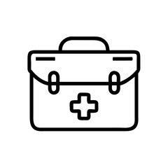 Icon of a doctorchest / first aid kit
