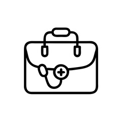 Icon of a doctorchest / first aid kit