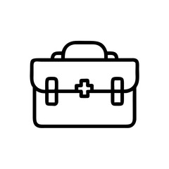 Icon of a doctorchest / first aid kit