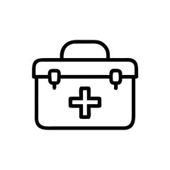 Icon of a doctorchest / first aid kit