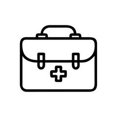 Icon of a doctorchest / first aid kit
