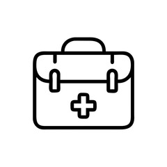 Icon of a doctorchest / first aid kit
