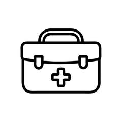 Icon of a doctorchest / first aid kit