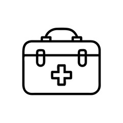 Icon of a doctorchest / first aid kit