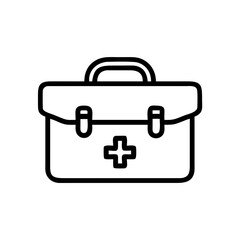 Icon of a doctorchest / first aid kit