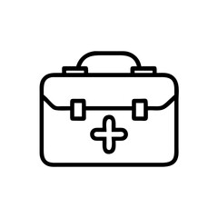 Icon of a doctorchest / first aid kit