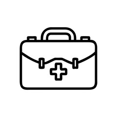 Icon of a doctorchest / first aid kit