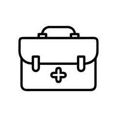 Icon of a doctorchest / first aid kit