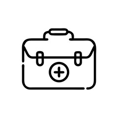 Icon of a doctorchest / first aid kit