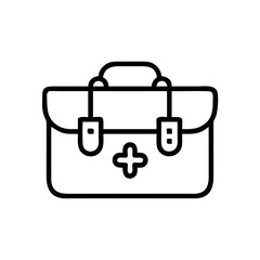 Icon of a doctorchest / first aid kit