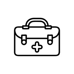 Icon of a doctorchest / first aid kit