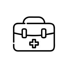 Icon of a doctorchest / first aid kit