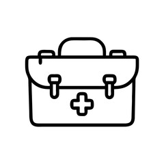 Icon of a doctorchest / first aid kit