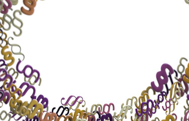 Symbol of Law and Justice - Paragraph / 3d section sign