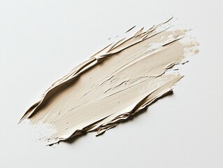 Beige Paint Stroke