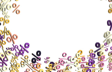 percent shopping digital in 3d.