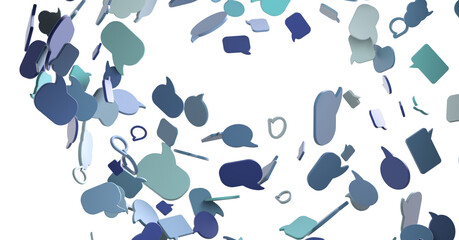 express envelope and parcel abstract technology background. Business quantum internet network communication and high speed parcel