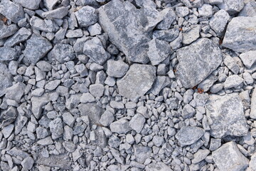 Grey Gravel Rocks Stones Ground Texture Background