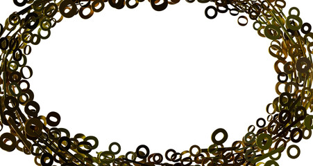 Blurred sale percent rain background. 3d