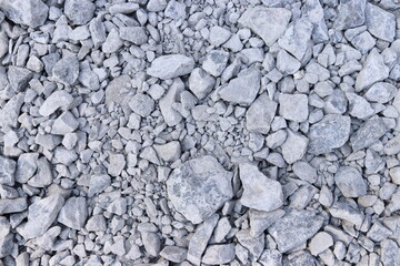 Grey Gravel Rocks Stones Ground Texture Background