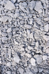 Grey Gravel Rocks Stones Ground Texture Background