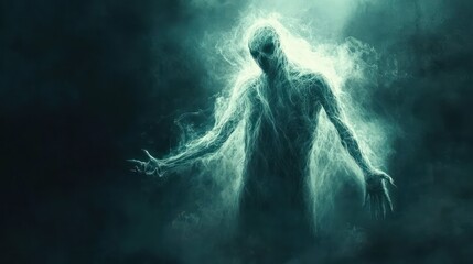 Ethereal Spectre in Dark Forest
