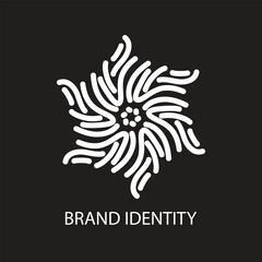 abstract floral design