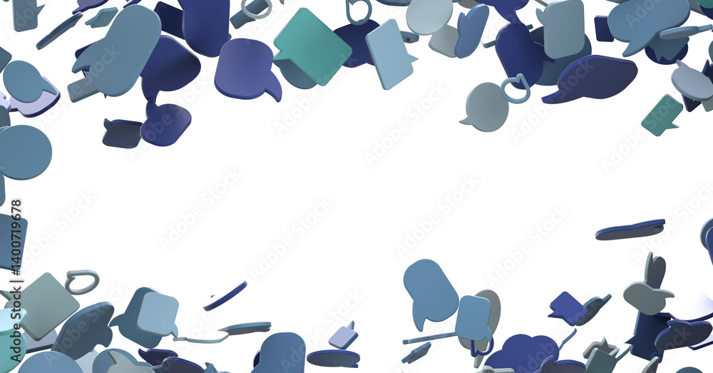 Poster express envelope and parcel abstract technology background. Business quantum internet network communication and high speed parcel
